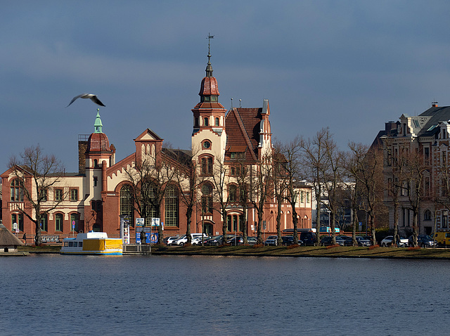 Städtisches Elektrizitätswerk von 1903, jetzt Sitz des Kunstvereins - Schwerin