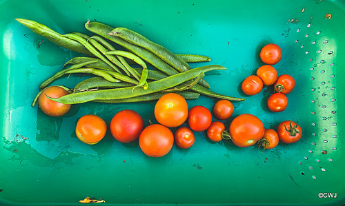 Fruit and vegetables...