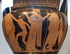 Detail of a Terracotta Column-Krater Attributed to the Orchard Painter in the Metropolitan Museum of Art, January 2012