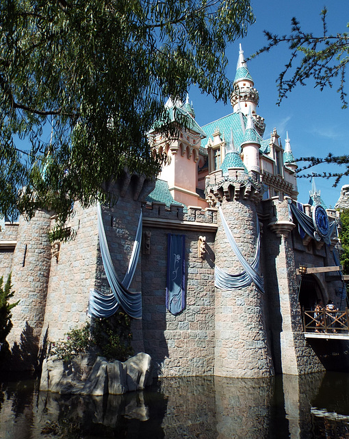 Sleeping Beauty's Castle in Disneyland, June 2016