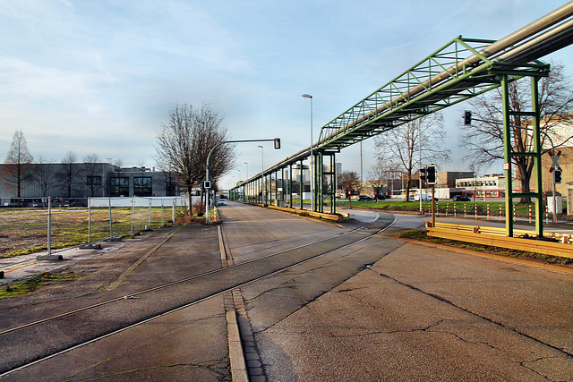 Rheinstraße (Rhein-Ruhr-Hafen, Mülheim-Speldorf) / 7.01.2023