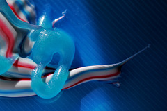 les habitants du tube dentifrice