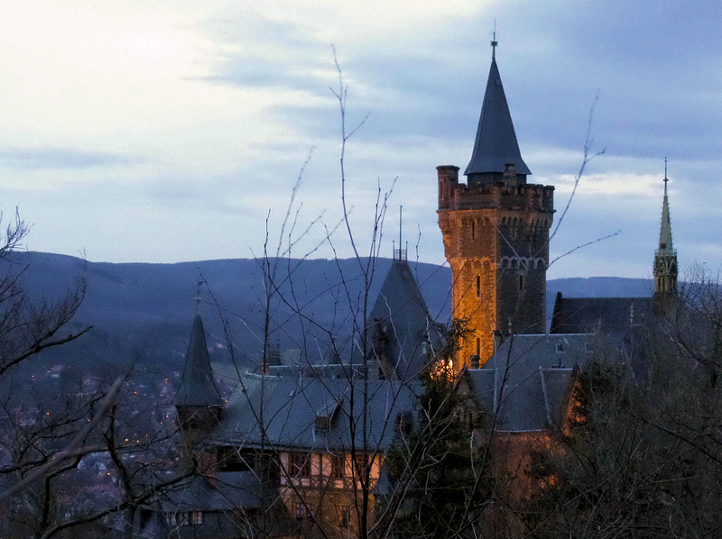 Schloss-Turm in Wernigerode