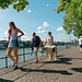 Promenade au bord du Rhin