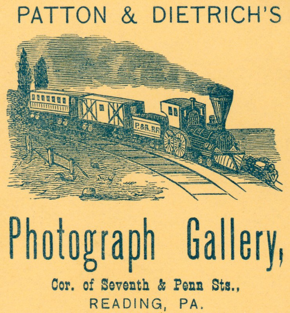 Patton & Dietrich's Photograph Gallery Backmark (Cropped)