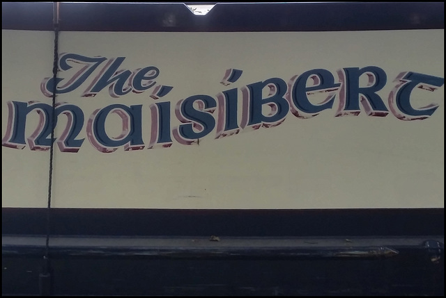 Maisibert narrowboat