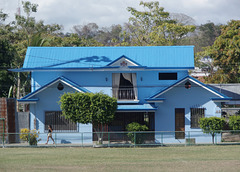 Blue house