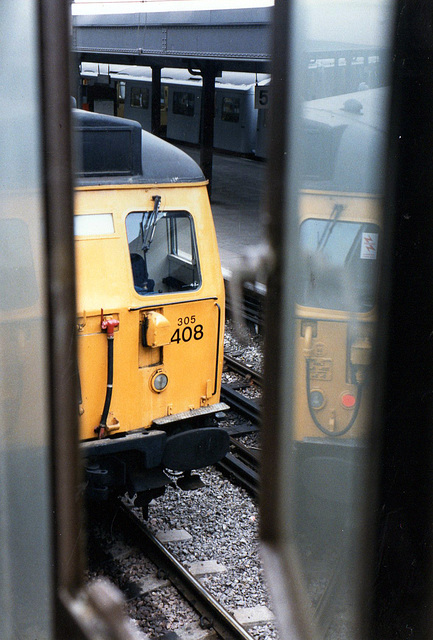 Class 305 at Upminster - 12 May 1986