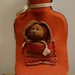 A carrot-coloured hot water bottle for Valentine's Day......