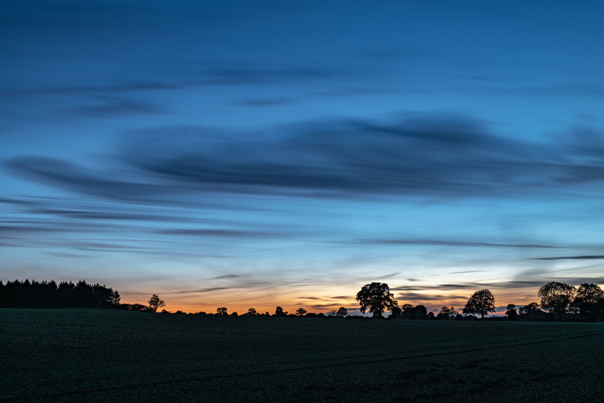 Every few seconds another different beautiful sky