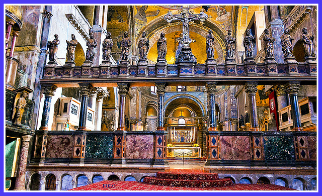 Altar mayor de la basílica de San Marcos (Venecia)