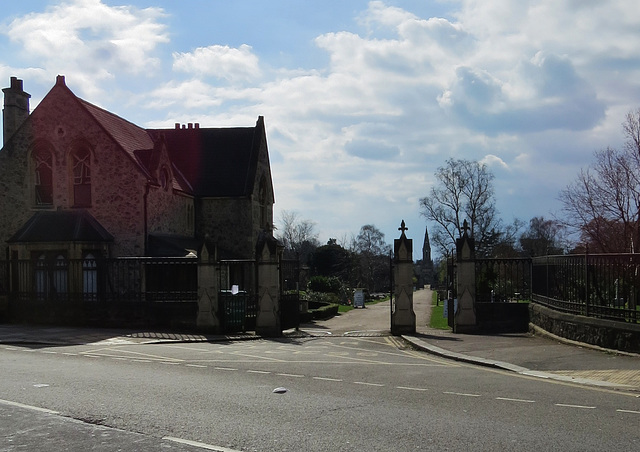 hampstead cemetery, london