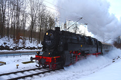 Bergkönigin ('mountain queen')  Loco 95-1027  at Hüttenrode