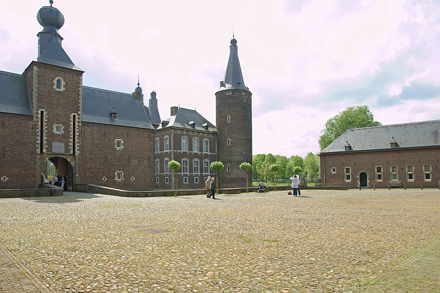 Square Castle Hoensbroek Hoensbroek _Netherlands