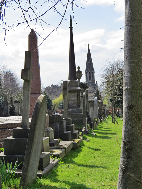 hampstead cemetery, london