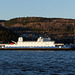 Day 5, ferry across Saguenay River to Tadoussac, Quebec