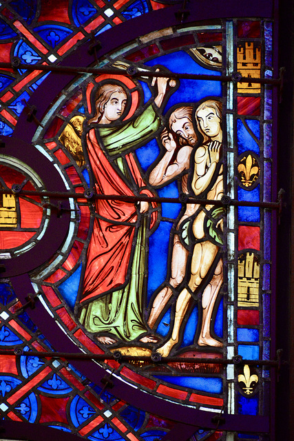 Paris 2024 – Sainte-Chapelle – Adam and Eve