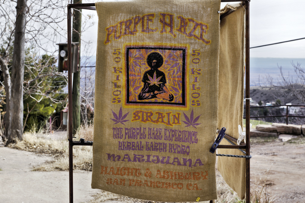 Purple Haze –  Hull Avenue, Jerome, Arizona