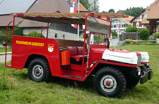 Oltimerfahrzeug der Feuerwehr Biberist ( Oltimertreffen Lüterswil 2022 )