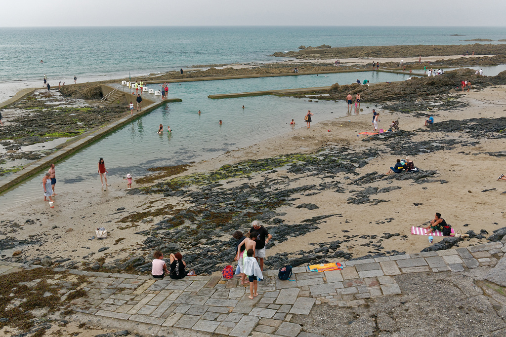 Piscine d'eau de mer