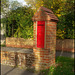 post box pillar at Wellshead
