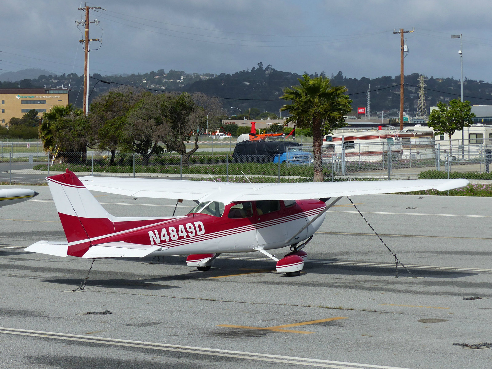 N4849D at San Carlos - 14 April 2016