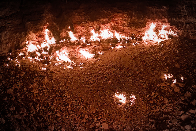 The Darvaza Gas Crater