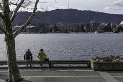 HBM ... with benches on the shore of Lake Zurich ... P.i.P. (© Buelipix)