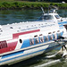 Tragflächenboot auf der Donau