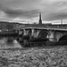 River Leven and Dumbarton Bridge from West Bridgend