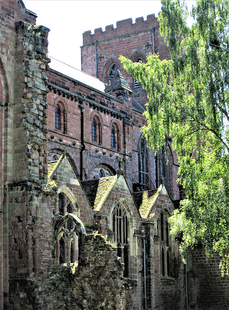 Shrewsbury Abbey - former Benedictine monastery, founded in 1083
