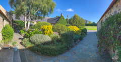 September in the courtyard