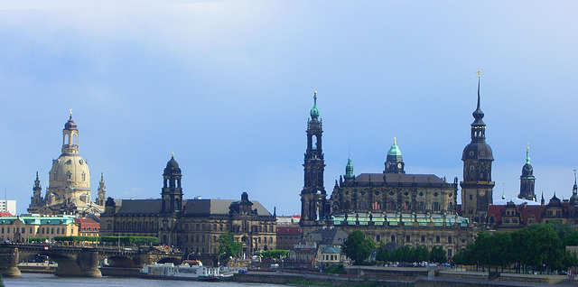 Canalettoblick in Dresden