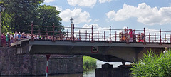 Historische Drehbrücke am Schweriner Schloss