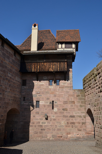 Nürnberg Castle, Ehemalige Burggrafenburg
