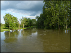 high tide at Fiddler's Island