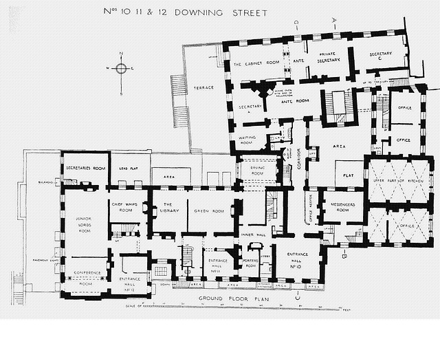 GE2024 - plans of 10 11 12 Downing Street