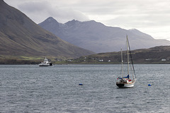 Ferry bound for Rassay from Churchton Bay 2