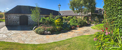 September in the courtyard