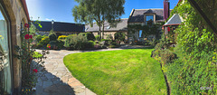 September in the courtyard