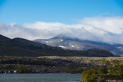 am nördlichen Ende des Stora Lulevatten (© Buelipix)