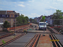 Der Radschnellweg Essen-Duisburg im Bau