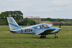 G-ATGY at Solent Airport - 2 May 2019