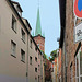 Pagönnienstraße mit St. Petri