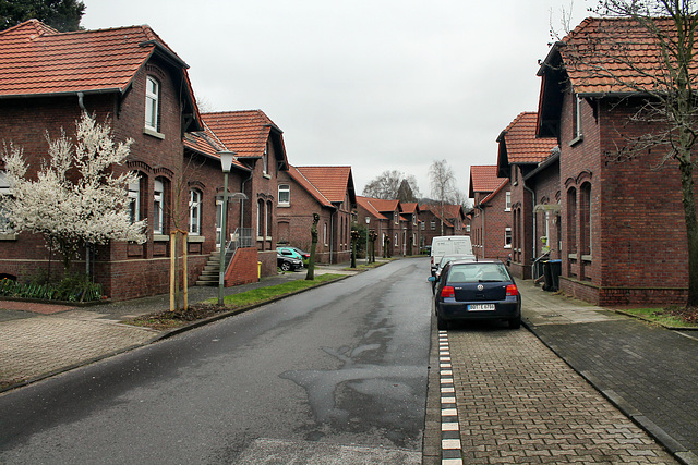 Ludwig-Richter-Straße, Zechensiedlung (Bottrop-Batenbrock) / 19.03.2017