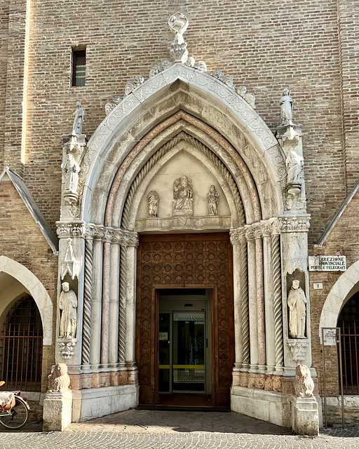 Pesaro 2024 – Gate of the old church of San Domenica