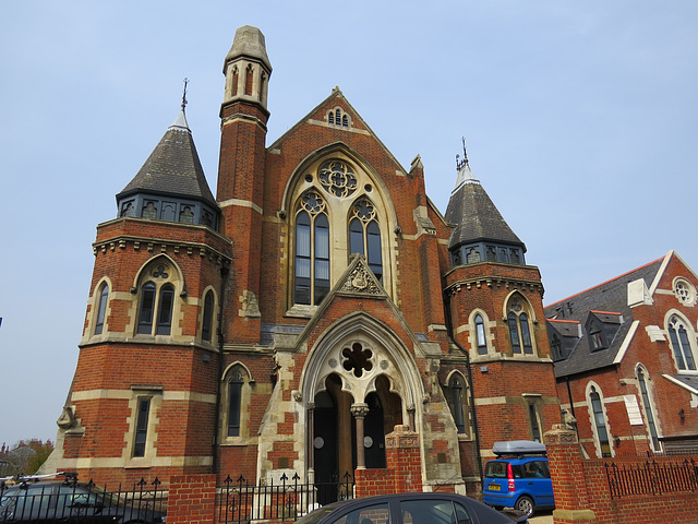 baptist chapel, forest hill road, peckham rye, london