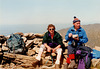 Steve & Jim take a break on Elidir Fawr Snowdonia,Wales 16th May 1992