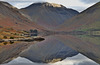 Great Gable dominates Wasdale Head and Wastwater