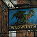 Green Dragon pub sign